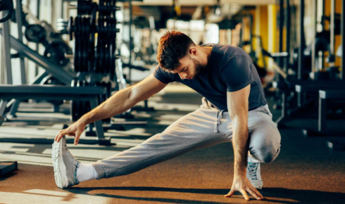 Cold static stretching